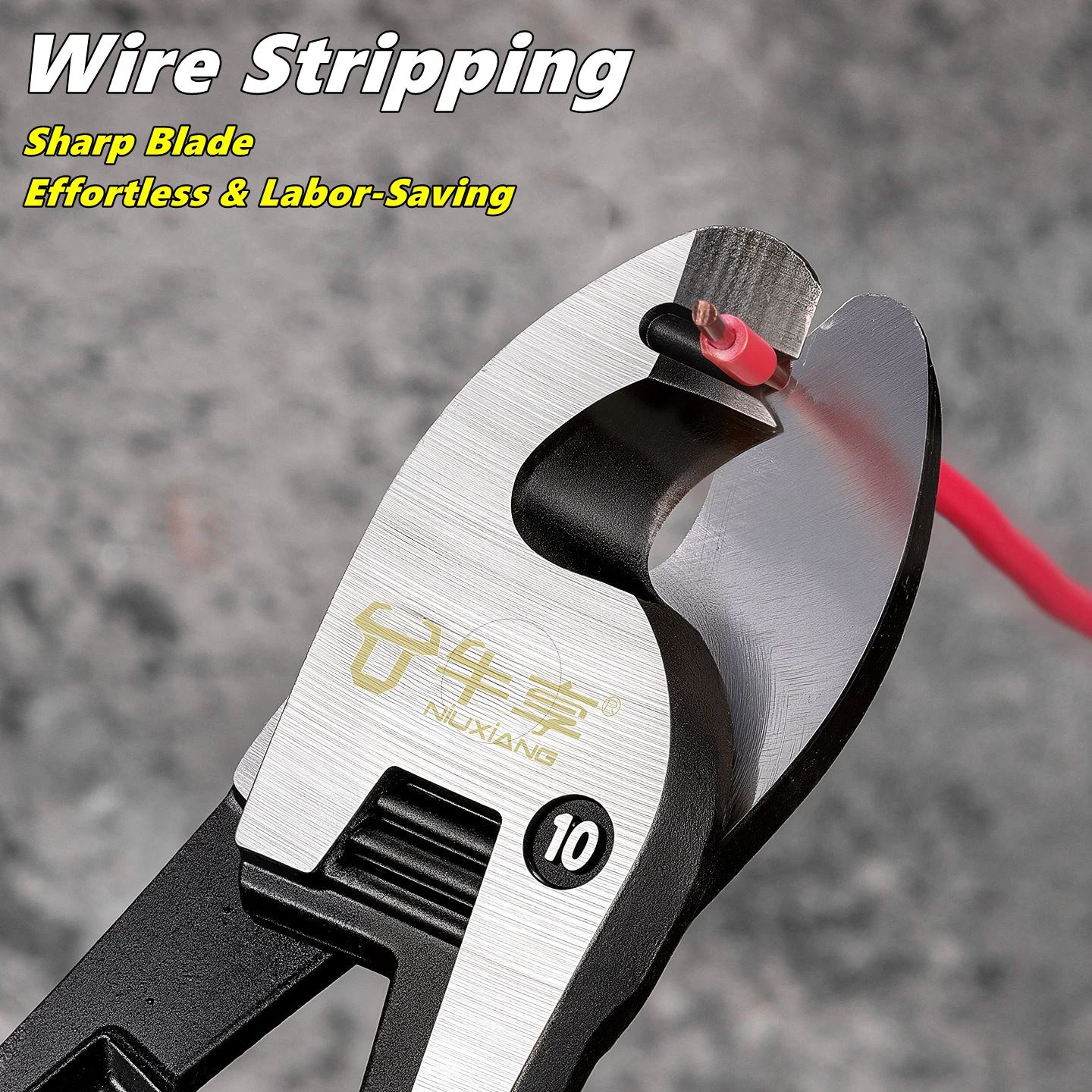 Multifunctional 6/8/10 inch Cable Cutter Electrician Professional Wire Cable Cutter Stripper Pliers Hand Tool Cable Scissors image 3