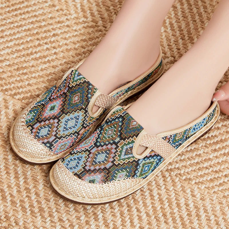 Damenschuhe, Damensommerschuhe, Damenschuhe 2025, Outdoor Beach Home Mesh Atmungsaktive flache Damenschuhe, kostenloser Versand