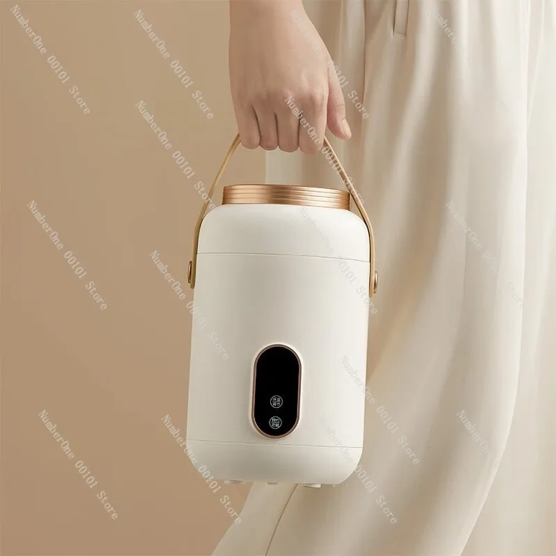 Mini Electric Hot Pot Portable Cooking Cup Multifunction Non Stick Electric Boiling Pot Smart Small Cooker