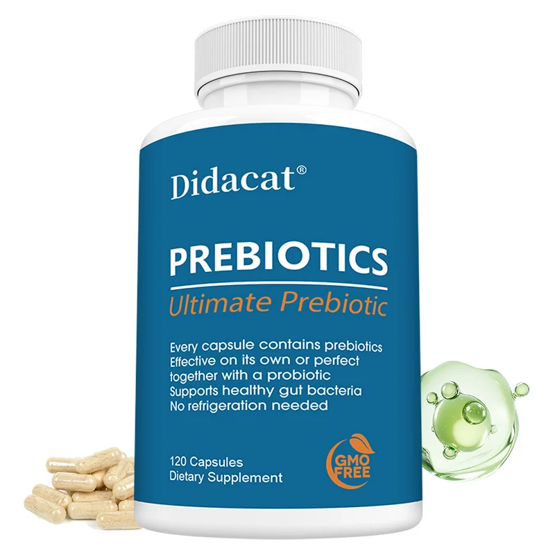 

Prebiotics Help Support Digestion and Gut Health, The Immune System and Nourish Beneficial Probiotics, Dietary Fiber Supplement