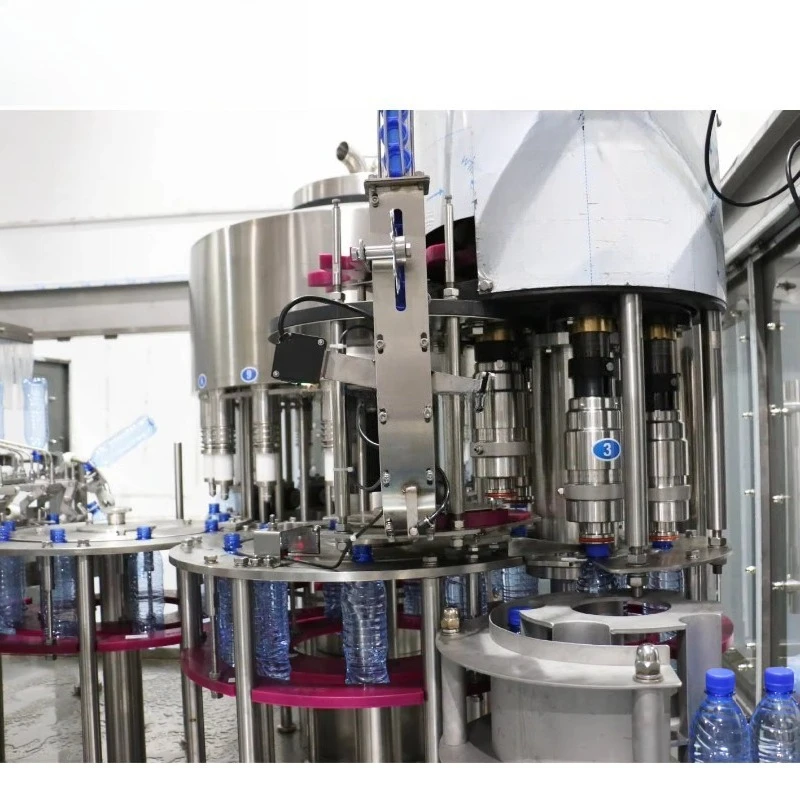 3 in 1 Water Filling Machine 500ml Automatic Mineral Water Filling Machine/Small Investment Cost Drinking Water Bottling Machine