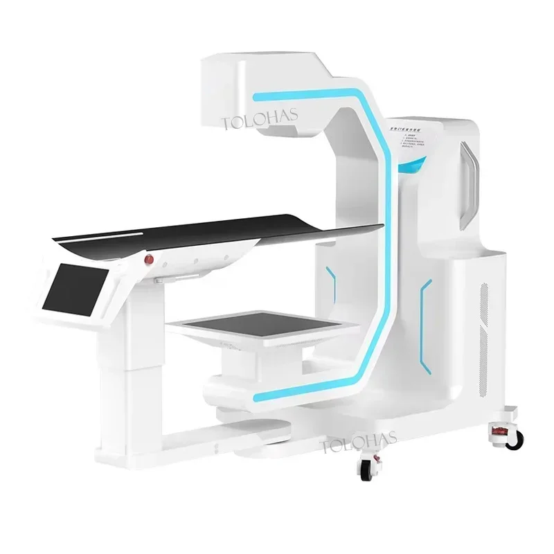 LHWCT Pet Hospital CT Dynamic DR Vet C-Arm DR Equipment Save Space Medical Pet CT Scanner Machine