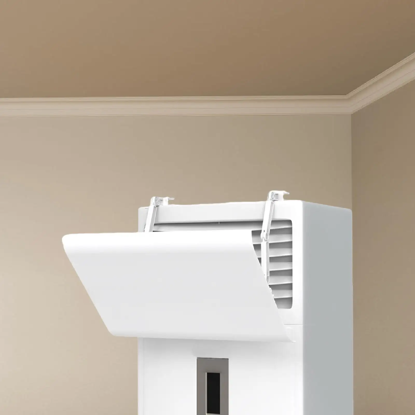 Adjustable Air Diverter Cover for Air Conditioner Flexible Wind Guide Baffle for Indoor Split System