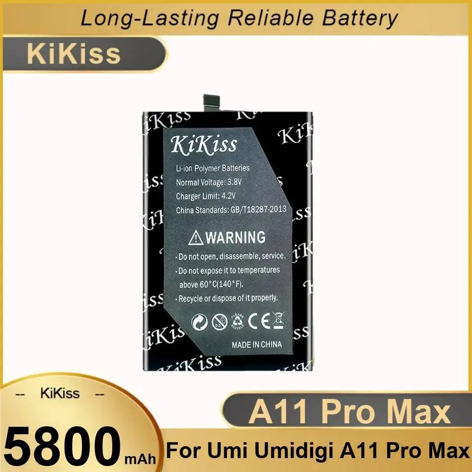 

Для Umidigi Umi A11 Pro Max аккумулятор мобильного телефона долговечная производительность 5800 мАч замена премиум-класса