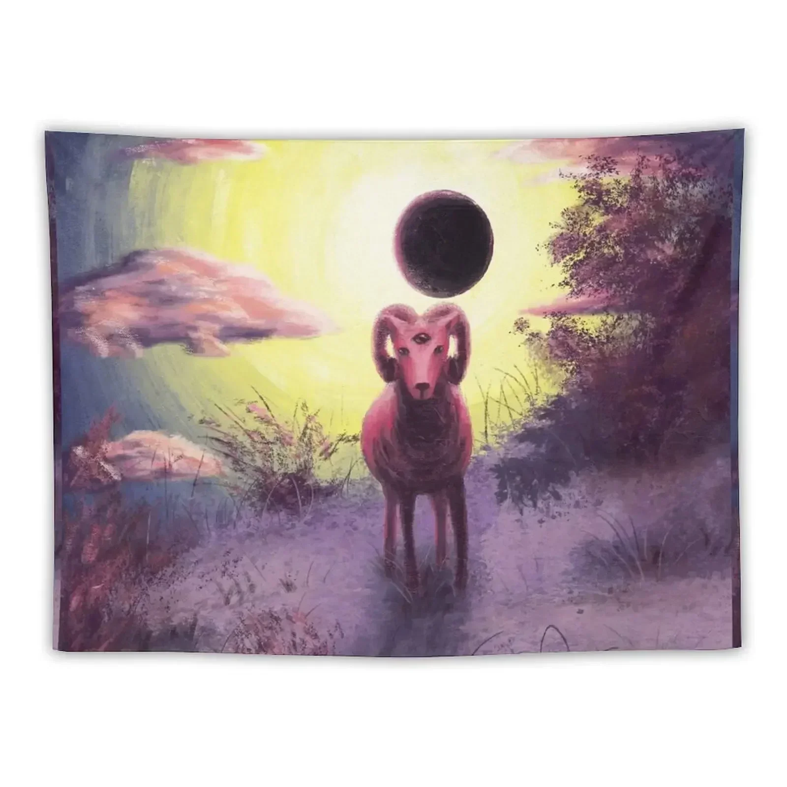 Watcher Tapestry Mushroom Room Design Cute Decor Tapestry