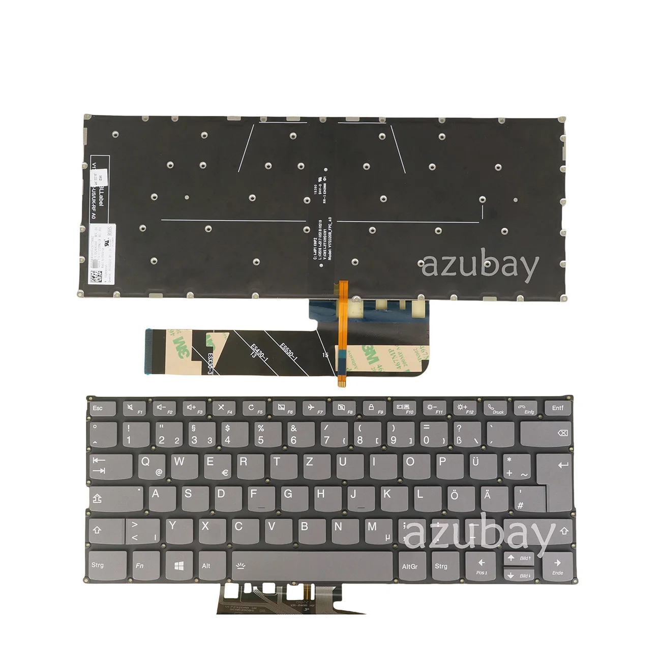 Backlit / No Keyboard for Lenovo Flex 6-14ikb 6-14arr FLEX-14IML FLEX-14IWL FLEX-14API German Swiss CH QWERTZ Slovenian Croatian