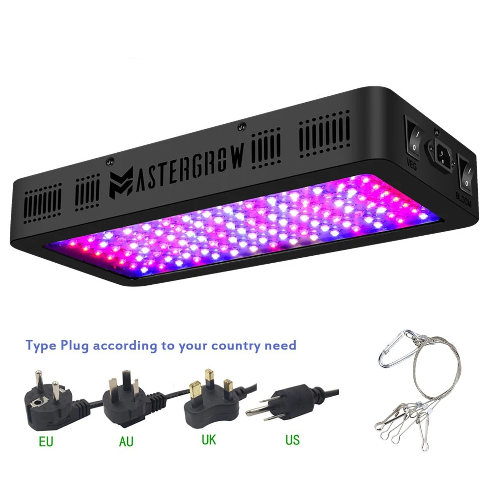 Hydroponic Growing System Grow Tent Kit Growbox 1000W Full Spectrum Led Grow Light 4 Inch Duct Fans Carbon Filter For Plant Grow