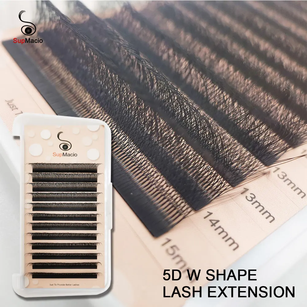 Eyelashes W 5d W Lashes 5d Cilios 5d Wire Bundles 0.07 8-15 Mix 5dw Eyelashes 5 D W Eye Lash Extensions Eyelash Natural Lashes