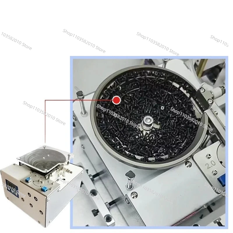 MKS813-M Automatic Vibratory Bowl Feeder, Small Screw Supply Machine for Industrial Assembly