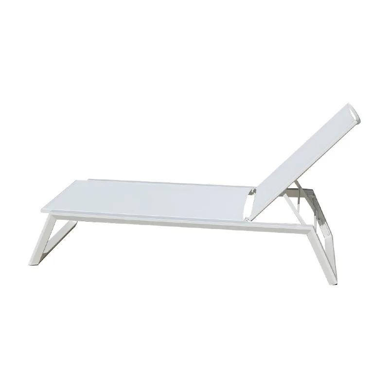 

Outdoor lounge chair waterproof courtyard balcony aluminum alloy outdoor leisure folding swimming pool sun protection sand