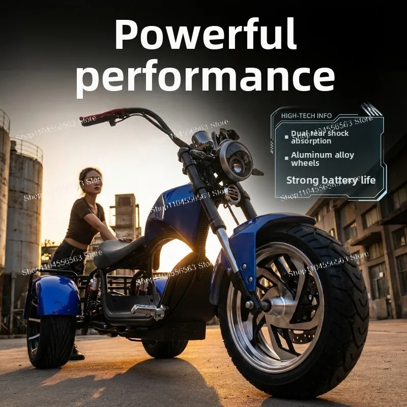 Electric Tricycle Adult Skateboard Battery Car Male and Female Parent-child Lithium Battery Removable Charging Scooter