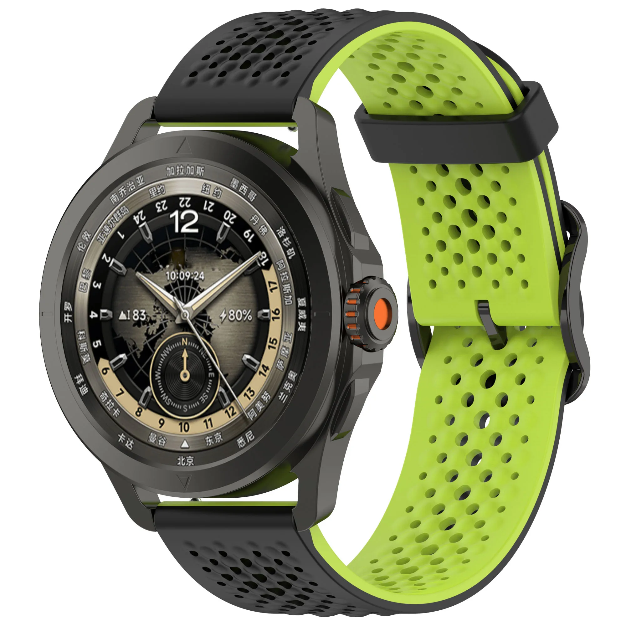 Cinturino sportivo in silicone da 22 mm per Xiaomi Watch 2 Pro cinturino di ricambio per Mi Watch S4 S3 S2mm 46mm S1 Active Color 2 braccialetto
