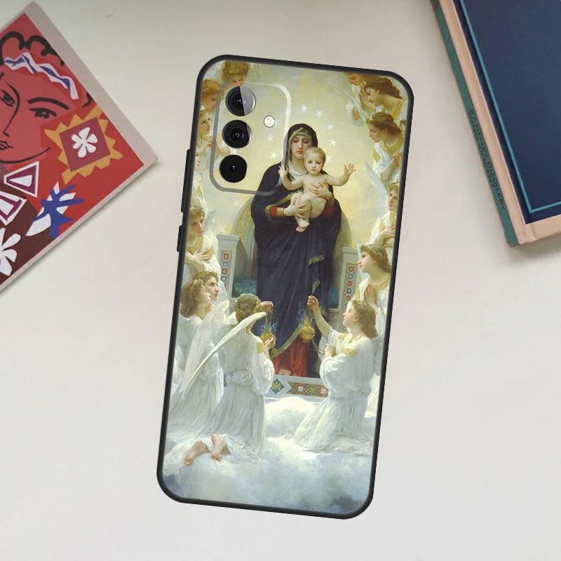 Virgin Mary of Catholic Religious For Samsung Galaxy A33 A53 A13 A23 A52 A32 A22 A12 A51 A71 A15 A25 A14 A34 A54 Phone Case