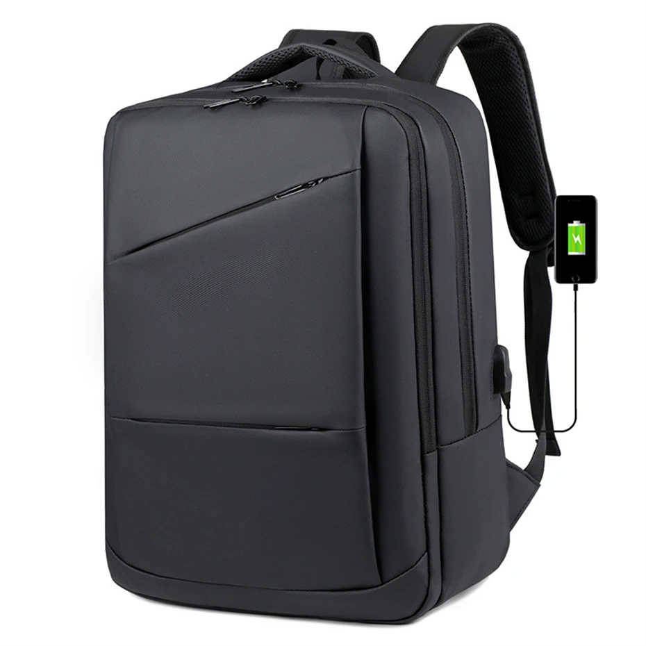 Travel Backpack Men Business Backpack School Expandable USB Bag Large Capacity 14 Laptop Waterproof Backpack Bag