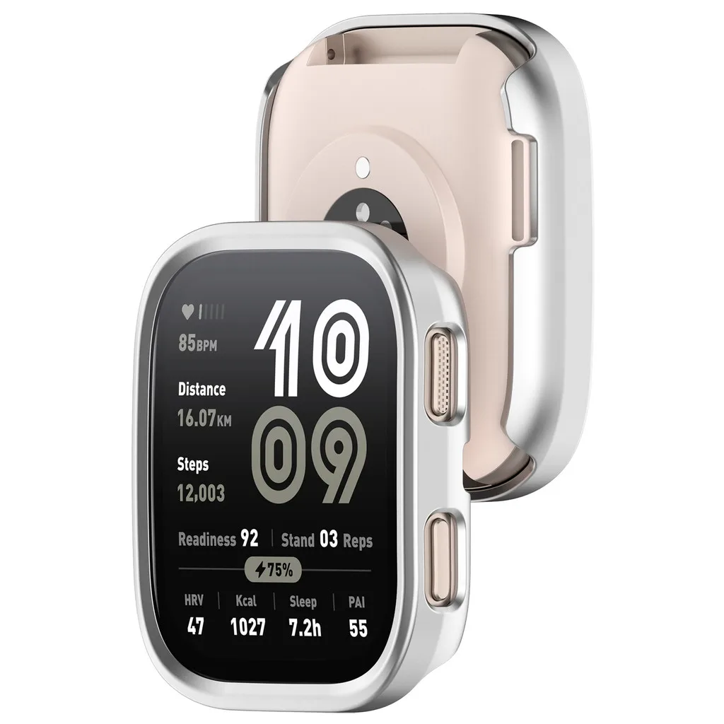 حافظة صلبة من البولي كربونات إطار ممتص للصدمات غطاء حماية لهاتف Huami Amazfit Bip 6 Bip6 A2435 #1