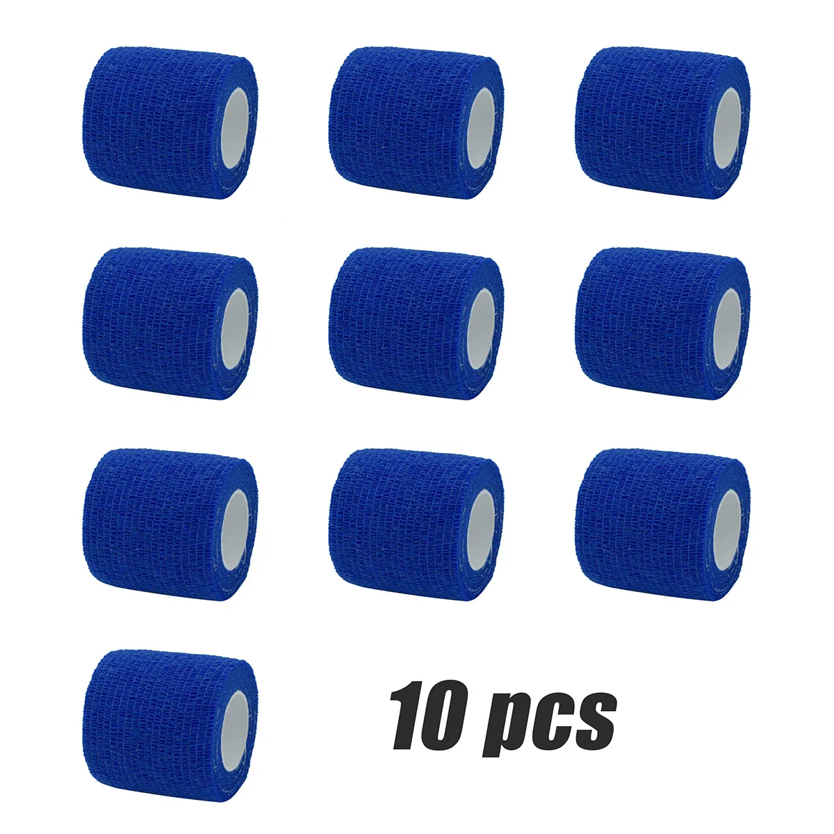 1/6/10Pcs Dark blue Sport Self Adhesive Elastic Bandage Wrap Tape Elastoplast For Knee Support Pads Finger Ankle Palm