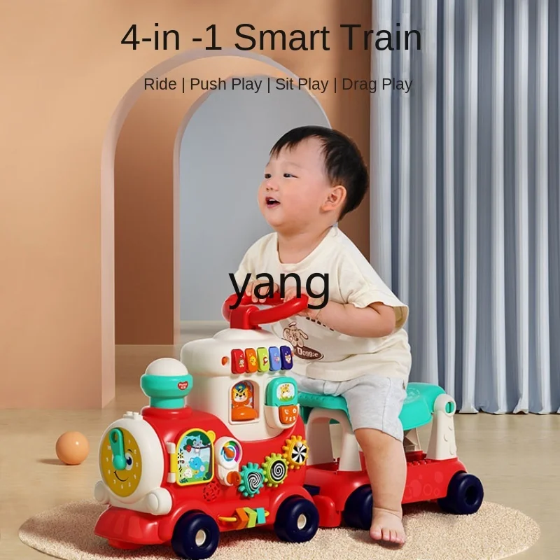 CX Train Toys for Children and Infants Baby 0-1-2 Years Old Supplies Children Early Childhood Education