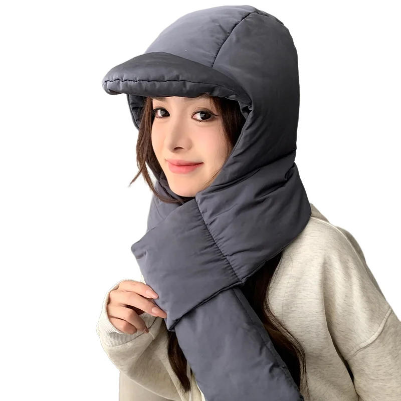 Chapeau et écharpe chauds Lei Feng pour femmes, nouveau Style d'hiver, foulard coupe-vent, résistant au froid, épais, protection des oreilles, pour l'extérieur