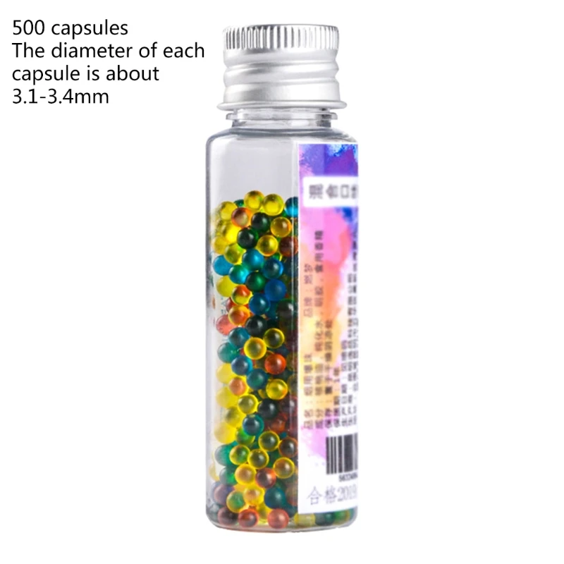 Mixed Fruit Flavor Menthol Mint Burst Beads Cigarette Cigarette Filter Brush Balls Smoking Gadget