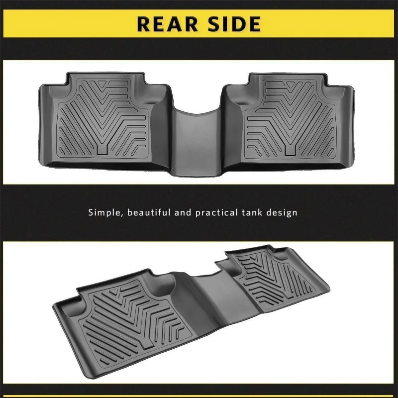 United States 3D Floor Mats for 2016-2021 Dodge Durango Jeep Grand Cherokee All Weather Liners