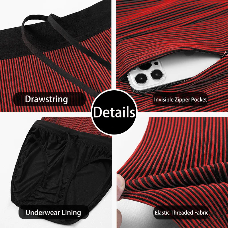 Men Outdoor Running Shorts Pocket GYM Exercise Fitness Leggings Basketball Hiking Trainning Sport Soccer Compression Clothing 41