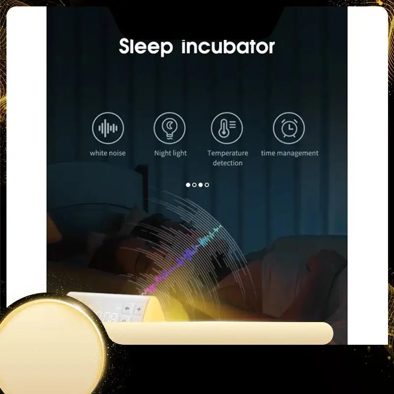 

Private Model White Noise Machine Sleep Aid White Noise Breathing Light White Noise Alarm Clock Sleep Aid