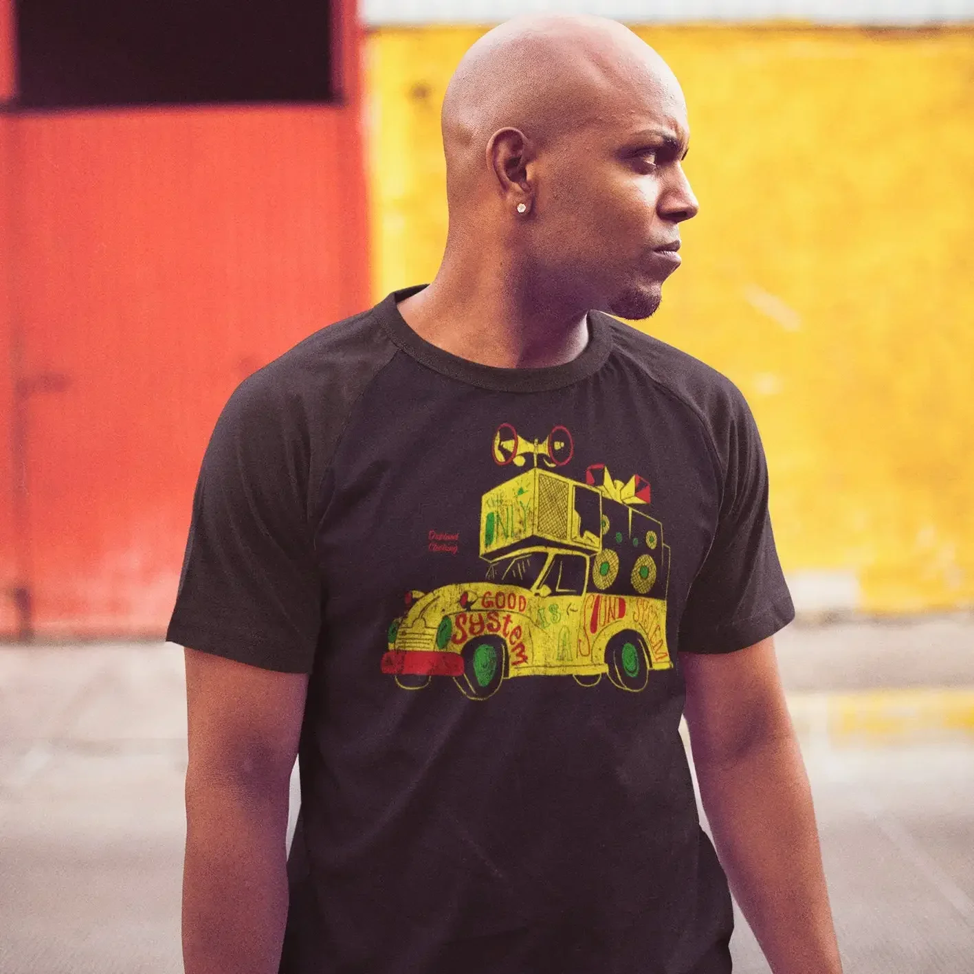Ska Jamaican The Only Good System is a Sound T Shirt Trojan Skinhead Reggae 1969 Oi Specials Madness Mod