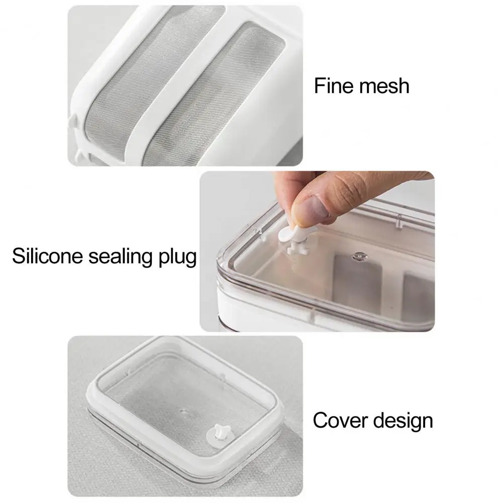 Fine Meshyogurt Strainer 1100ml Yogurt Strainer Maker with Fine Mesh Capacity Whey Separator Multi-functional Kitchen for Tea