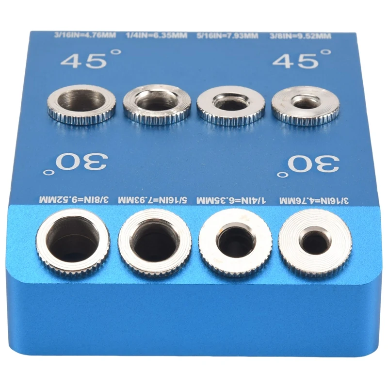 30 45 90 도 각도 드릴 가이드 지그, 멀티 앵글 드릴링용 금속 드릴 지그, 케이블 난간 지연 나사 키트