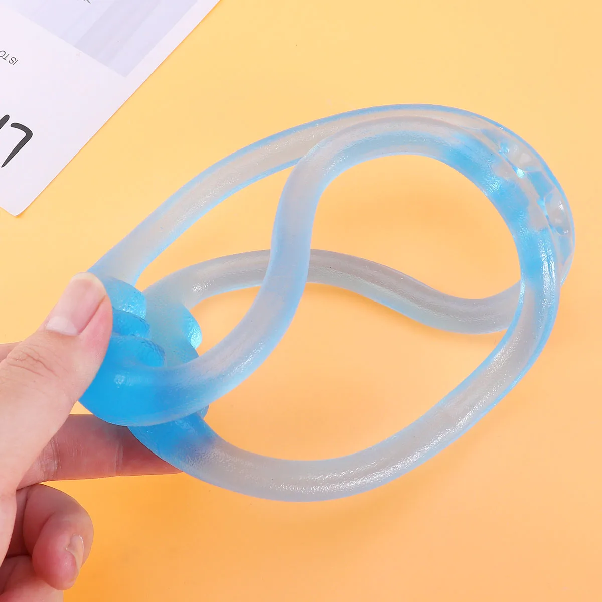 

Silicone Yoga Resistance Band Odorless Reusable Elastic Pull Rope Compact Fitness Exercise Bands Stretching