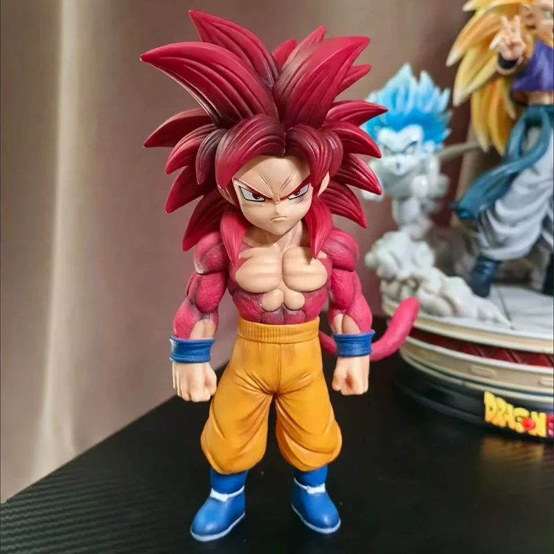 Anime Dragon Ball Daima Son Goku Vegeta Super Saiyan 4 Cute Figure Ssj4 Model Toy Pvc Figurine Decorative Toy Boys Gifts