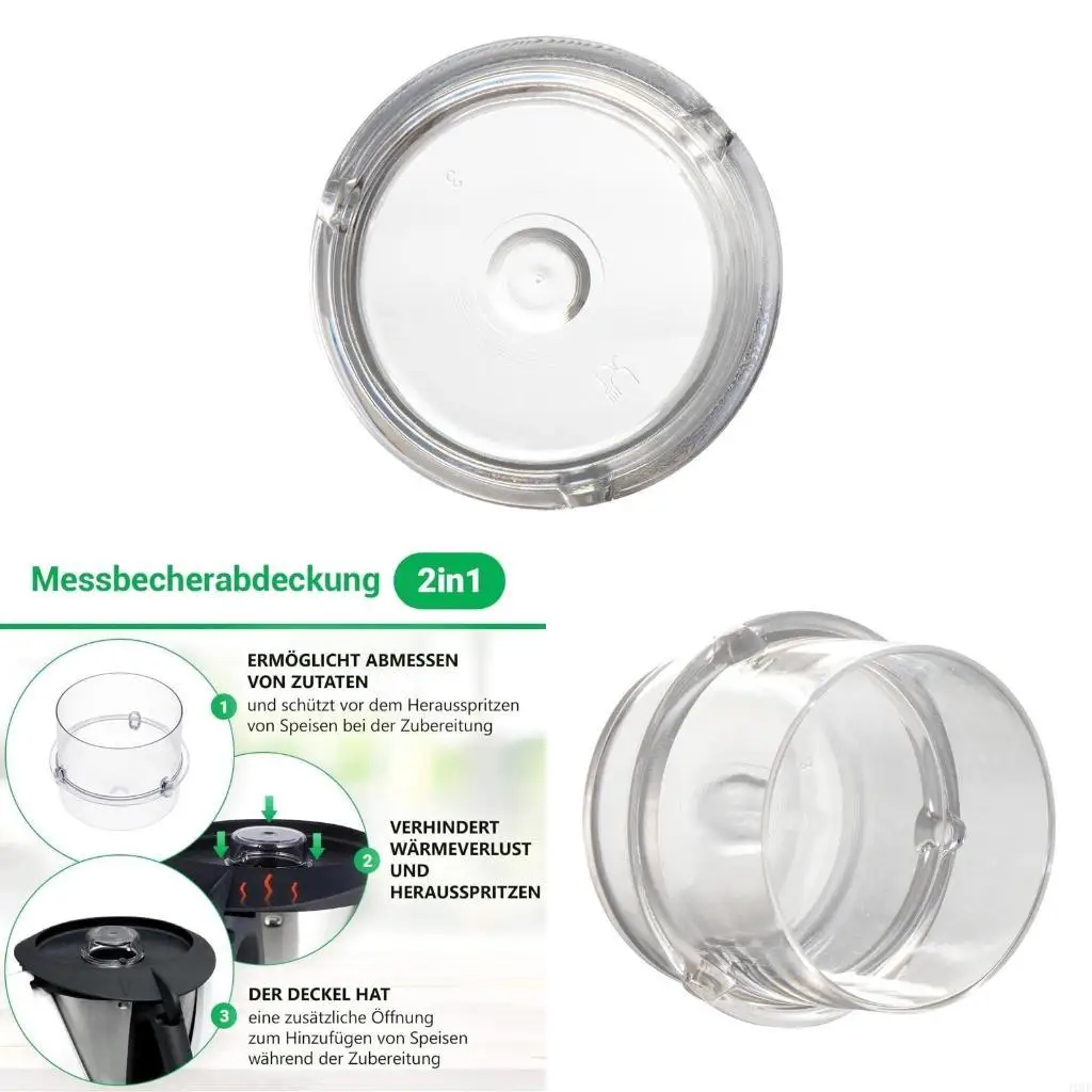 J1HF Transparent Jar Lid for TM31/5/6 Measuring Cup Lid