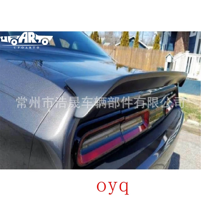 For Dodge Challenger 2015-2021 high quality ABS Plastic Unpainted Color Rear Spoiler Wing Trunk Lid Cover Car Styling