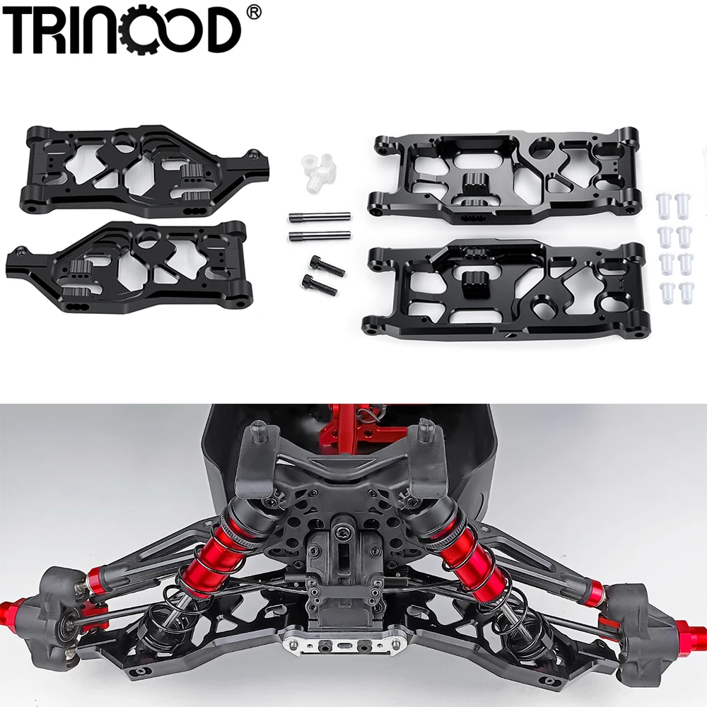 TRINOOD-Metal dianteiro e traseiro inferior Swing Arm Suspensão, Acessórios Upgrade, 1:5 KRATON 8S