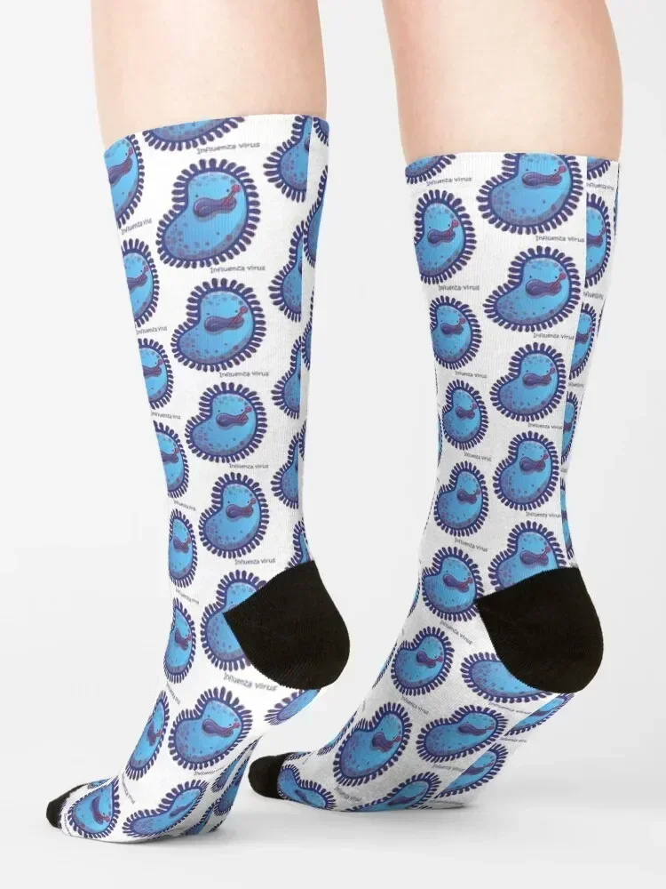 Influenza virus Socks designer valentine gift ideas cute Socks Women's Men's