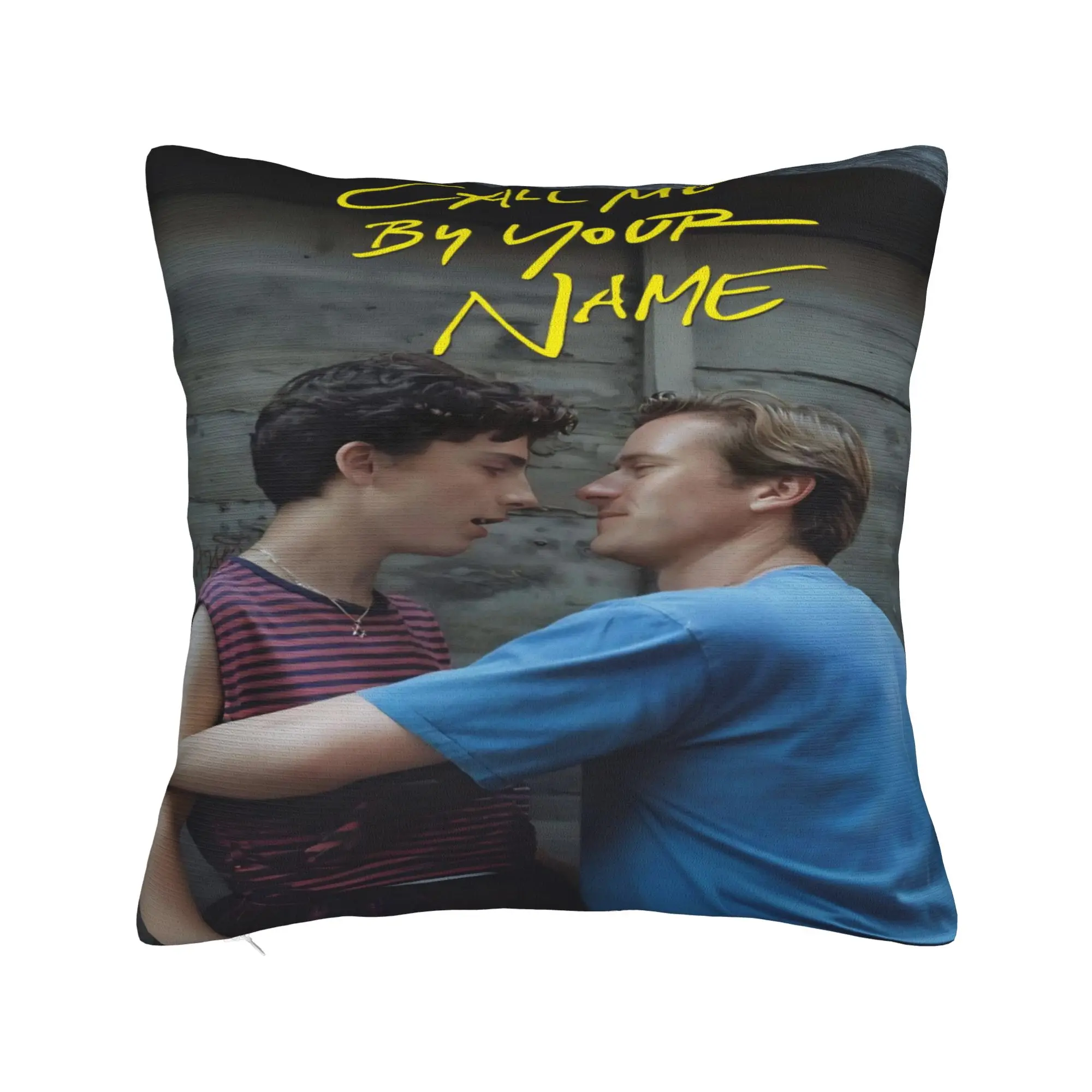 Home Decorations Call Me by Your Name Pillowcase Stuff  Pillow Cover Square Multi-Size