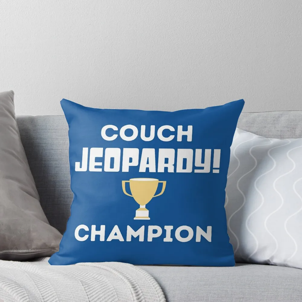 

Couch Jeopardy! Champion Throw Pillow Christmas Pillow Pillowcases pillow