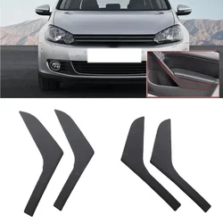 Car Door Handle Cover Panel Trim Automotive Interior Modification Replacement Accessories For VW Golf 6 GTI MK6 2009-2013