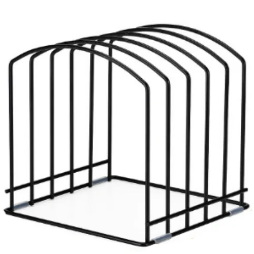Stainless Steel Kitchen Rack to Store For Cooking Sheets Cutting Boards and Plates Without Sliding During Daily Use