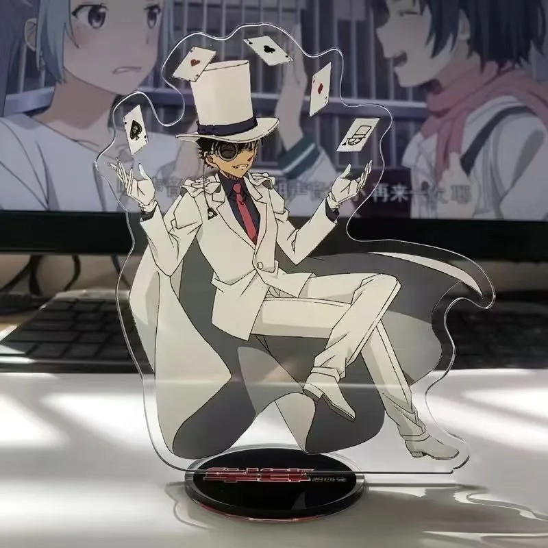

10cm Anime Detective and Conans Series Double-sided Stand Cartoon Role Kuroba Kaito Creativity Printing Acrylic Stand Toy Gift