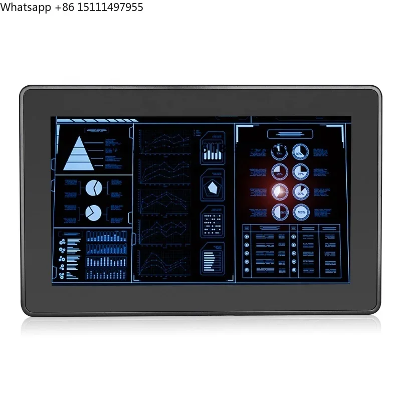 CTFLY Flat Panel Capacitive Touchscreen Industrial  IP65 Waterproof Outdoor Rugged Marine Monitors with HD-MI 12V