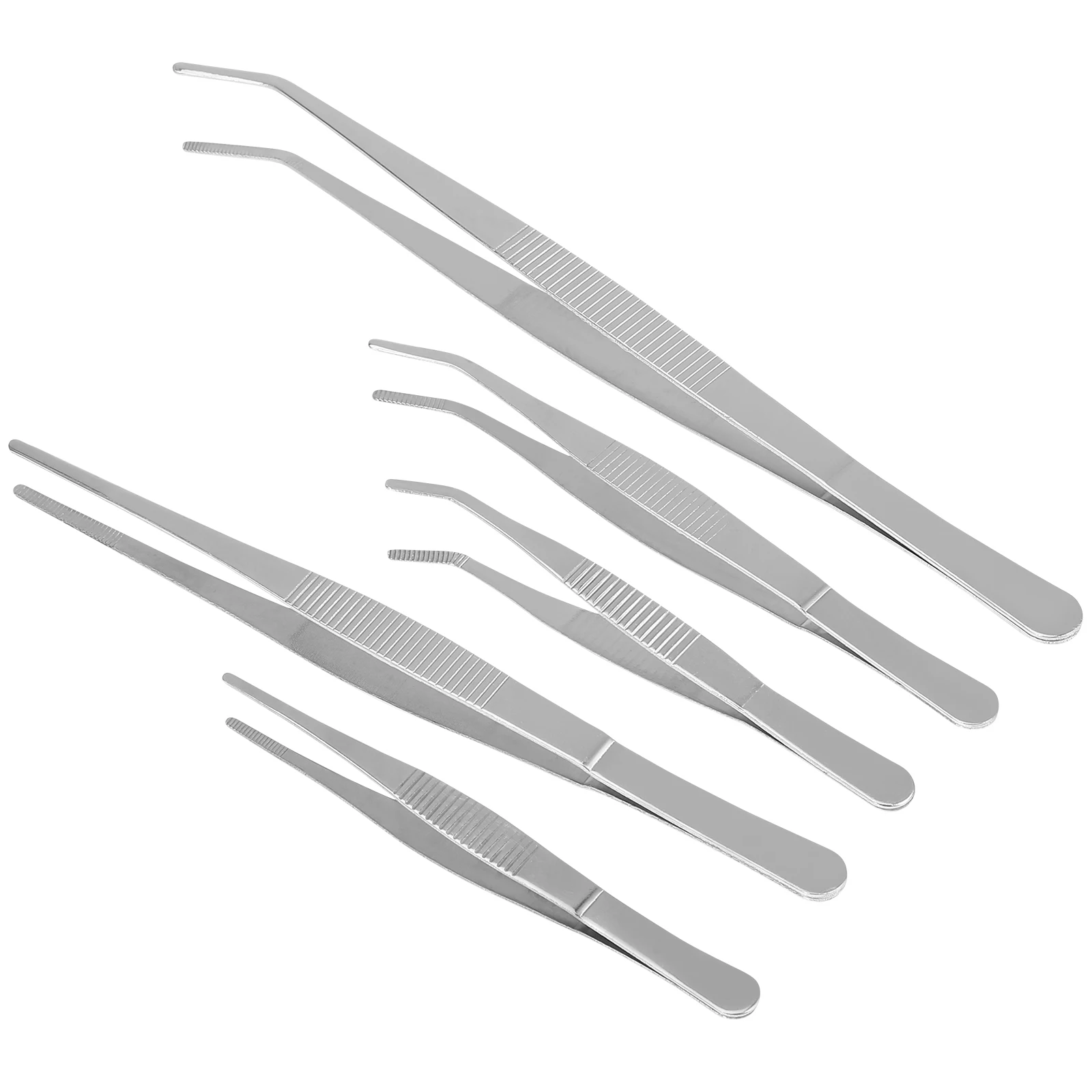 

5pcs Stainless Steel Tweezers Succulents Bonsai Garden Tools Tongs DIY Moss Landscape Decor Gardening Accessories