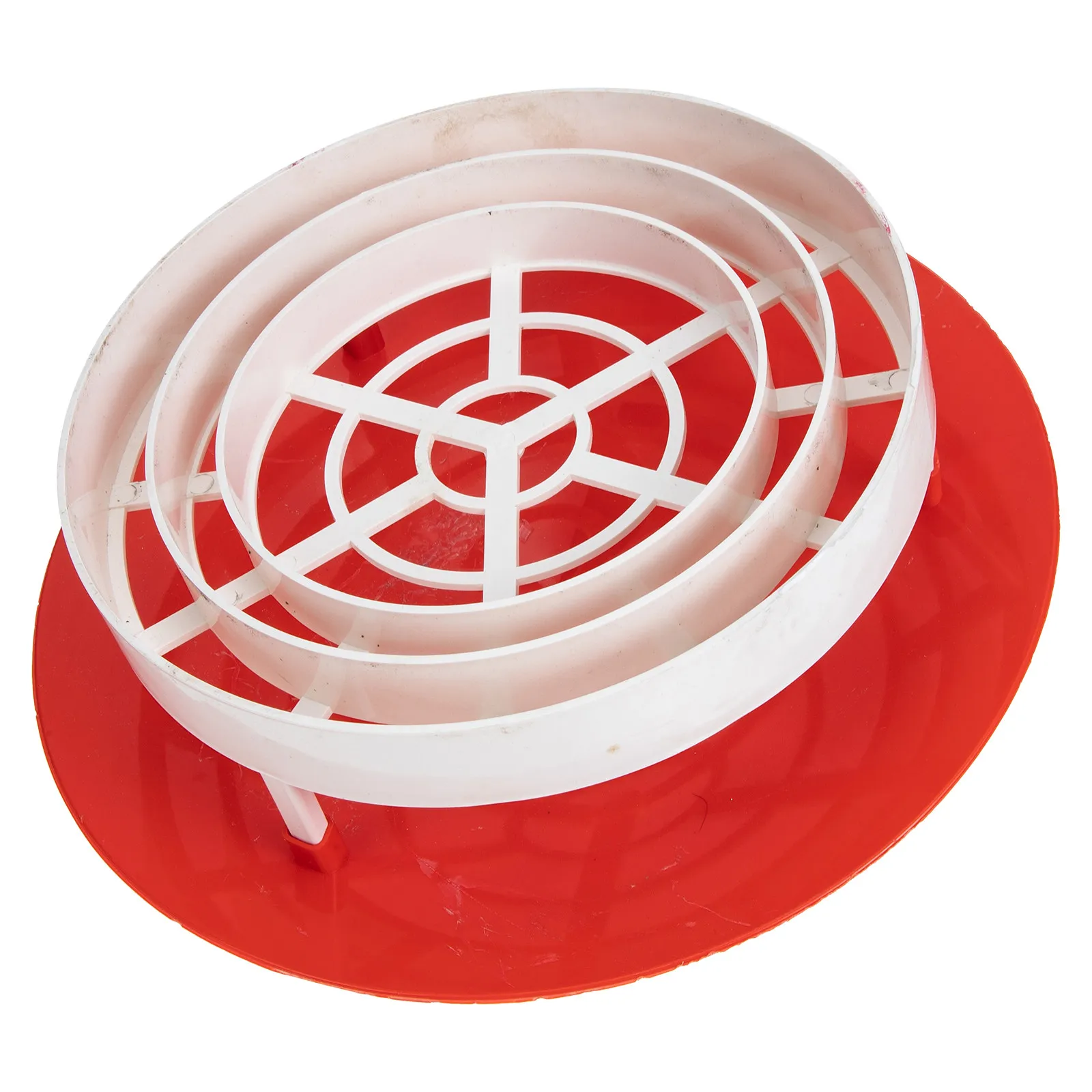 Rainproof Roof Vent Cover Durable PVC Chimney Protector Slant Design Quick Drainage Practical Function Garden Home