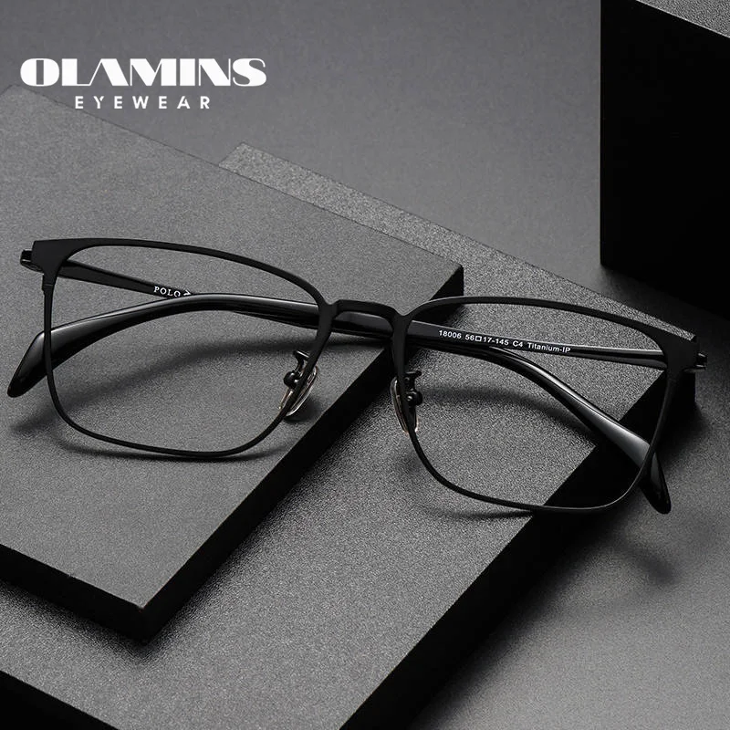 

OLAMINS​ Light Blocking Glasses Optical Spectacle Eyeglasses Frames Blue Reasonable Custom Logo Fashion for Men Women 18006