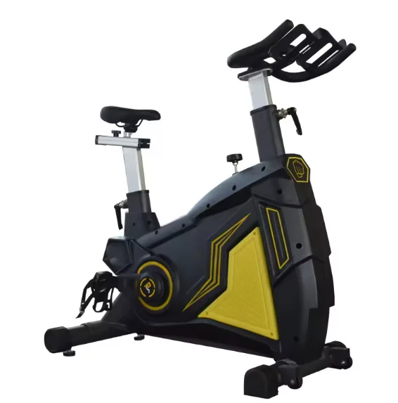 Electric Cycling Gym Fitness Bike For Body Building Foldable Stationary Bike Magnetic Brake System Aerobic Exercise Home Use