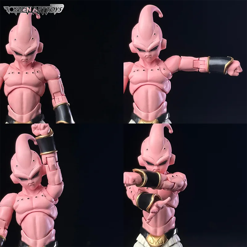 In Stock 100% Original Tonsenarttoys Dragon Ball SHF Majin Buu Adolescent Malevolence  Anime Action Collection Figures Model Toy