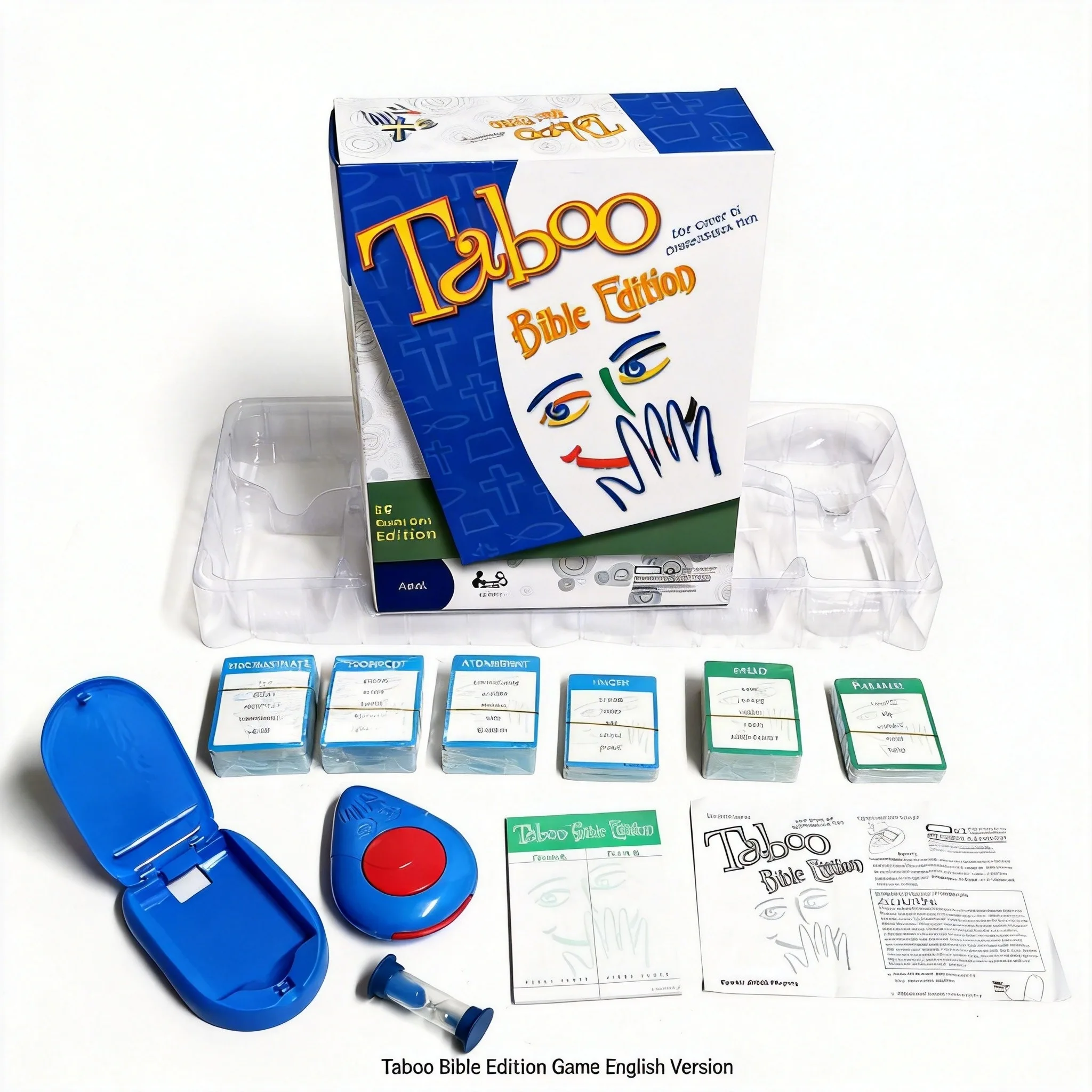 

Игра Taboo Bible Edition - Премиум-качество для взрослых вечеринок, соревновательная игра - английская версия