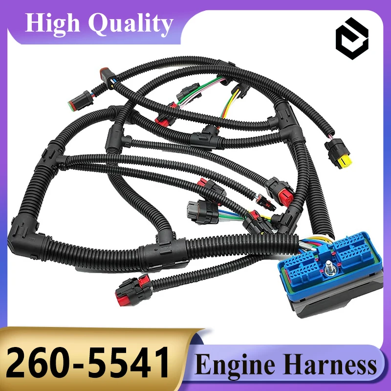 260-5541 C6.6 Engine Wire Harness 2605541 for Caterpilar CAT Engine C6.6 323D E323D Excavator Parts