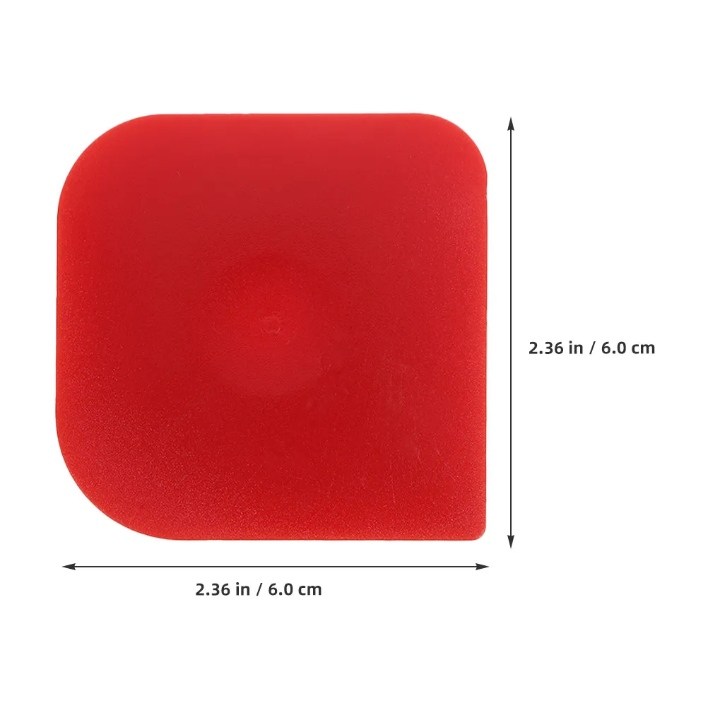 4Pcs Milk Cream Scraper Multi-Functional Kitchen Tool Bread Slicing Cake Cutter Pan Scraper Ergonomic Design