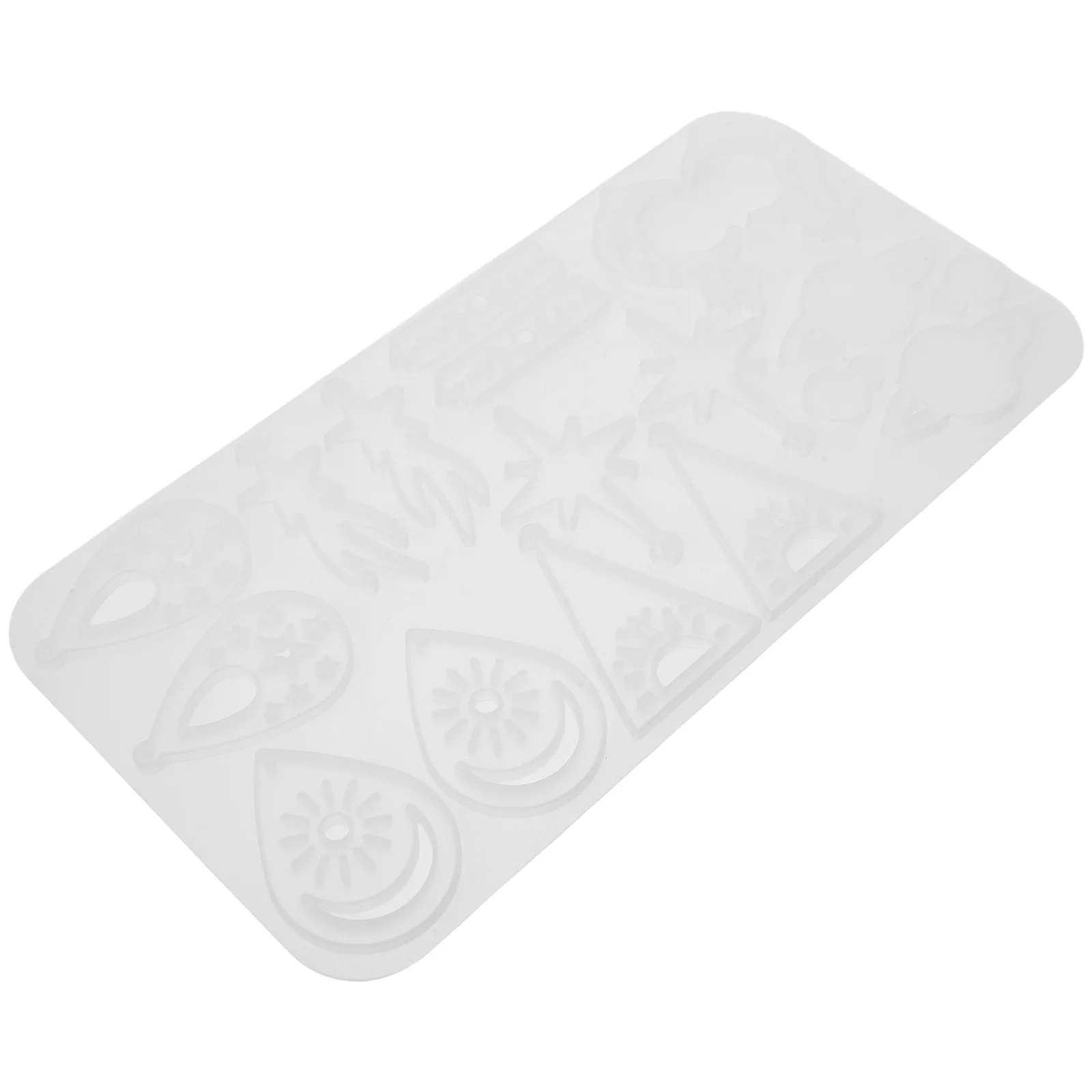 لتقوم بها بنفسك نجمة القمر على شكل الراتنج قوالب سيليكون أقراط قلادة المفاتيح الايبوكسي صياغة مستلزمات صناعة المجوهرات التصاميم الإبداعية